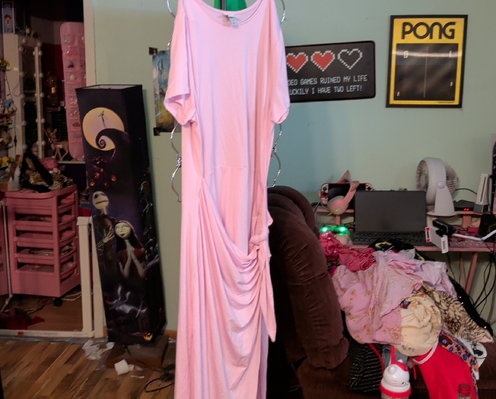 a new day Light Pink Maxi Dress
